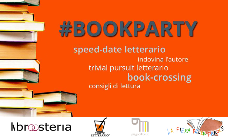 #BOOKPARTY: Domenica 7 Ottobre 2018 a Padova